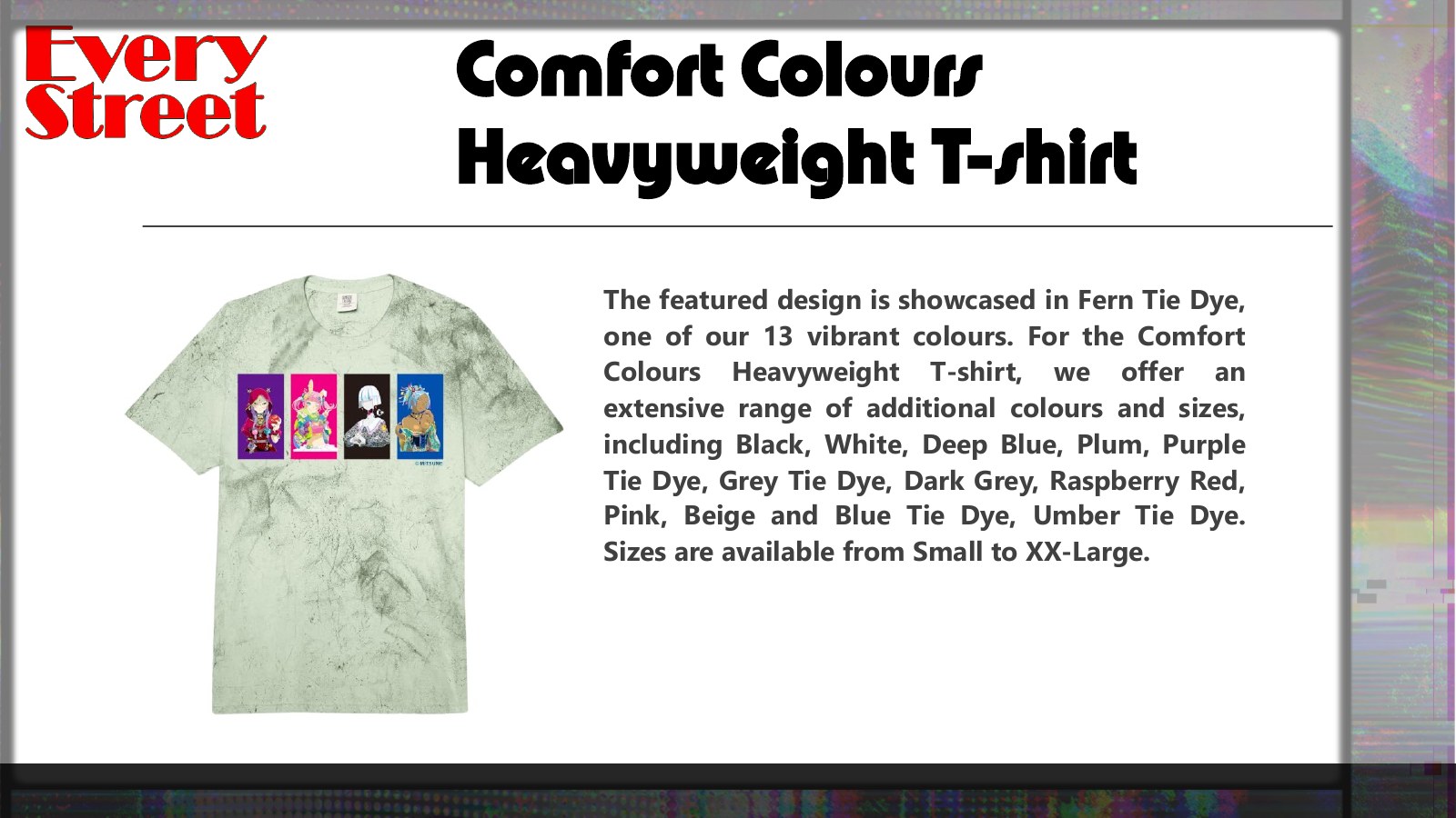 Slide 16: Comfort Colours Heavyweight T-Shirt