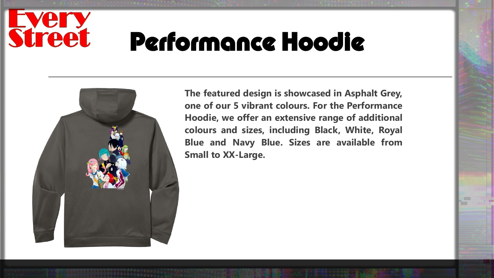 Slide 28: Performance Hoodie